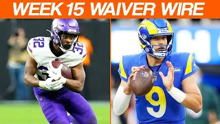 Waiver Wire Adds Week 15 Fantasy Football (2023)