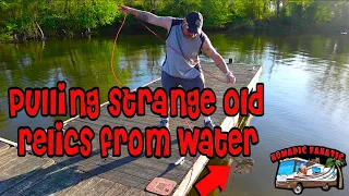 Gone Camping ~ Magnet Fishing Discoveries in Lake