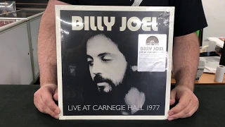 Billy Joel - Live at Carnegie Hall 1977 - Unboxing Record Store Day 2019 RSD