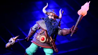 NECA ELKHORN REVIEW - Dungeons & Dragons Dwarf - Ultimate Action Figure