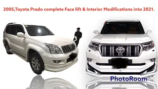 Toyota Prado (2005)convert into 2021.