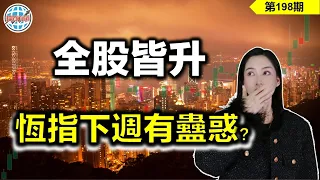 【恆指下週點睇】198期 I 全股皆升，恆指下週有蠱惑？ I 恆指 I  騰訊 I 美團  I 阿里巴巴  I 紫金礦業