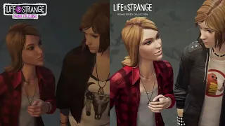 Life is Strange Before the Storm AFTER THE PLAY SCENE COMPARISON