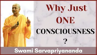 Why Just ONE Consciousness? | Swami Sarvapriyananda