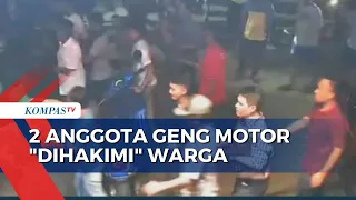 Todongkan Senjata Tajam ke Warga, 2 Anggota Geng Motor di Banten Nyaris Dihakimi Massa