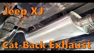 Jeep Cherokee XJ Cat-Back Exhaust Replacement 84-01