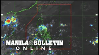 Light rains over extreme northern Luzon due to northeasterly surface wind flow