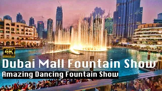 Amazing Dancing Fountain Show Before Pandemic | Dubai Mall Water Fountain Show | 2020 | Jopz Gala