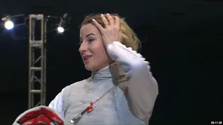 2019 Absolute FIE Grand Prix Anaheim Women's Foil Final: Volpi vs. Deriglazova