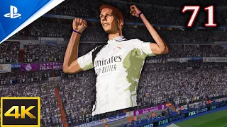 Part 71: My Tifo at the Santiago Bernabéu Stadium | FIFA 23 Player Career | Gameplay Walkthrough |4K