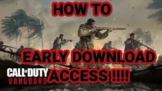 How to install Call of Duty VANGUARD  Early On PC !!!!