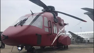 Türkiye’nin yeni helikopteri T925 ilk kez Paris’te sergilendi