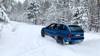 BMW X5 e53 4,8is winter