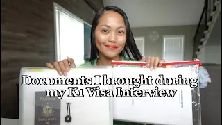 K1 VISA INTERVIEW REQUIREMENTS, DOCUMENTS I BROUGHT, TIPS | Che Caudill