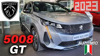 🦁 PEUGEOT 5008 GT 2023 🔥 MOTOR 1.6L TURBO | La más EQUIPADA | Ficha técnica