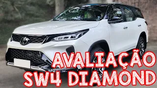 Avaliação Toyota SW4 Diamond 2024 - A MAIS COMPLETA, LUXUOSA E CARA HILUX SW4