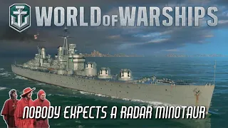 World of Warships - Nobody Expects A Radar Minotaur