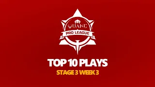 Quake Pro League - TOP 10 PLAYS - 2020-2021 STAGE 3 WEEK 3