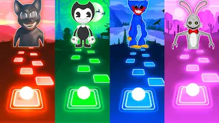 Cartoon Cat vs Bendy vs Huggy Wuggy vs Mr Hopps - Tiles Hop EDM Rush