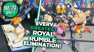 EVERY GREATEST ROYAL RUMBLE ELIMINATION! NLW 24/7 (WWE Figure Pic Fed)