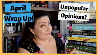 Unpopular Opinions? | April Wrap Up (21 Books) [CC]