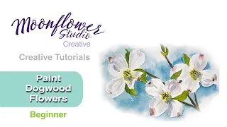 Watercolor Painting a Dogwood Tutorial