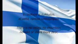 Finnish National Anthem - "Maamme" (FI/EN)