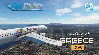 LANDING AT ATHENS GREECE | FBW A32NX | MICROSOFT FLIGHT SIMULATOR 2020