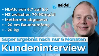 Metformin abgesetzt, Blutzuckerwerte wie ein Nicht-Diabetiker, 20 kg weniger TROTZ Kohlenhydrate!