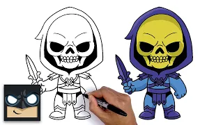 How To Draw Skeletor | Masters Of The Universe