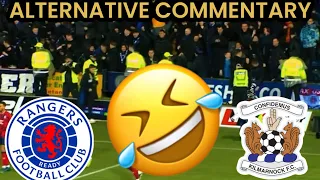 RANGERS VS KILMARNOCK ALTERNATIVE COMMENTARY