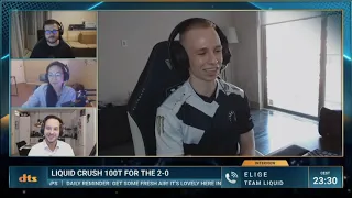 ELIGE WAS CRAZY WITH 42 KILLS!! Interview with Elige after Team Liquid takedown 100 Thieves 2-0