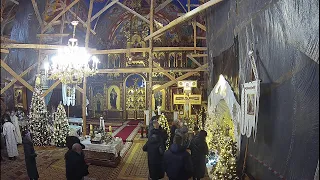 Свята Літургія (10:00) у храмі св. влкмч. Юрія Переможця 14 січня 2022 р.Б.
