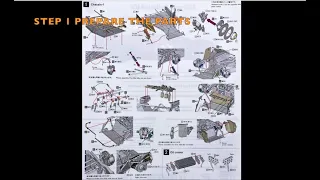 Building MFH 1/12 Ferrari 330P4 1967 Daytona 24 hours : Step 1 Prepare the Parts - Part 1