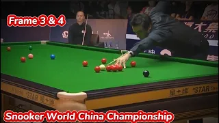 Snooker World China Championship Ronnie O’Sullivan VS Graeme Dott ( Frame 3 & 4 )