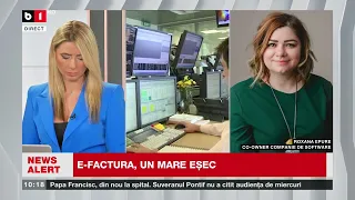 E FACTURA, UN MARE EȘEC_Știri B1TV_29 febr. 2024