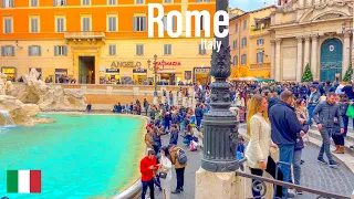 Rome, Italy 🇮🇹 - 2022 - 4K HDR Walking Tour (▶61 min)