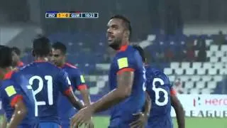 India vs. Guam  1 - 0  Goal Robin Singh (WC Qualification Asia - 12 November 2015)