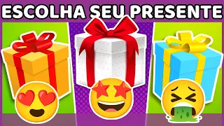 🎁ESCOLHA SEU PRESENTE #5| DIFÍCIL DECIDIR😱| QUIZ JOGO DAS ESCOLHAS | 🎁 Choose your Gift #quiz