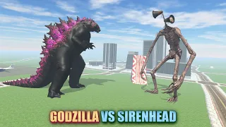 Godzilla vs Siren Head - INDIAN BIKES DRIVING 3D