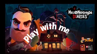 Hello Neighbour, Nicky’s Diaries Trial game. Play with me. (Special Needs Gamer)