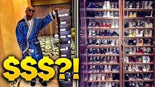 Inside Floyd Mayweather's Insane Sneaker Collection!