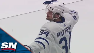 Maple Leafs' Auston Matthews Caps Off Relentless Shift With One-Timer To Open Scoring In Game 6