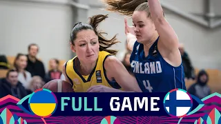 Ukraine v Finland | Full Basketball Game | FIBA Women's EuroBasket 2023 Qualifiers