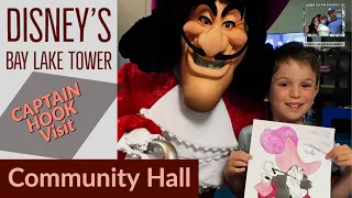 CAPTAIN HOOK & Mr. SMEE Meet and Greet at DISNEY WORLD Bay Lake Tower