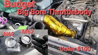 N62 Throttlebody upgrade on m62 Dinan S1 e53 x5 4.6is Part 1 | 4K #Bmw #dinan