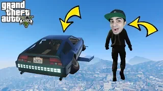 قراند 5 : اقوى تهكير و خليت السيارة تطير في GTA V !! 🔥👌