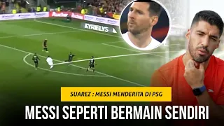 “Perjuangan Messi di PSG Berat” Inilah Reaksi Suarez Melihat Kegagalan Pochettino Memanfaatkan Messi