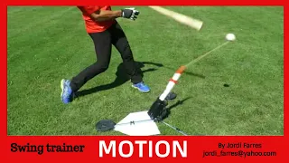 MOTION baseball SWING TRAINER, prototype V2 #2