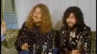 Led Zeppelin - Jimmy Page & Robert Plant Interview (New York 1970)